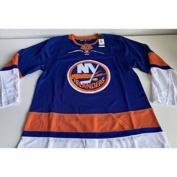 Adidas New York Islanders Authentic Home Hockey Jersey GT5618-420 Men’s Sz 54 - Picture 2 of 13